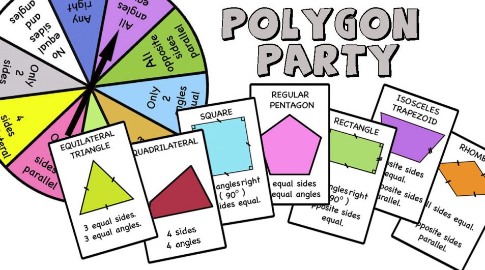 Polygon Party, Practice the Polygons’ Properties
