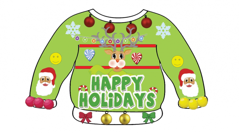 Create an ugly Christmas sweater