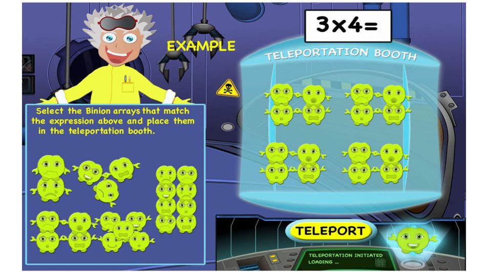 Multiplication Mission – arrays, properties, multiples, factors, division