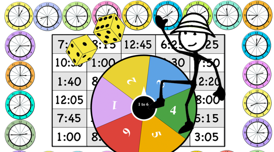 Clock-Time games 2 -Print and digital