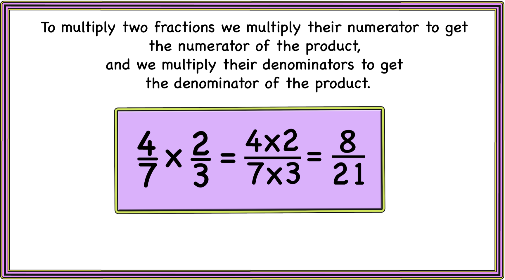 Multiplying Fractions Mixed Numbers Simplifying Mathcurious