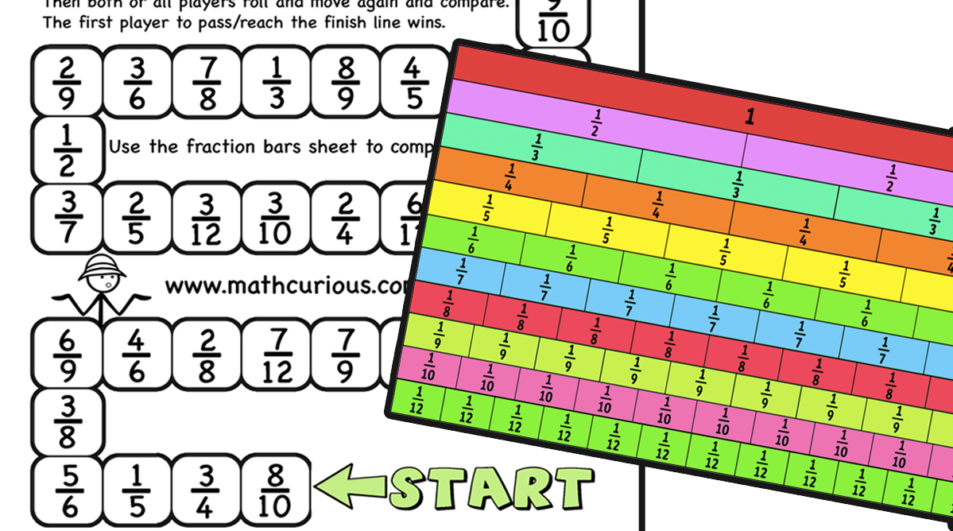 Comparing Fractions Game-Multiplayer