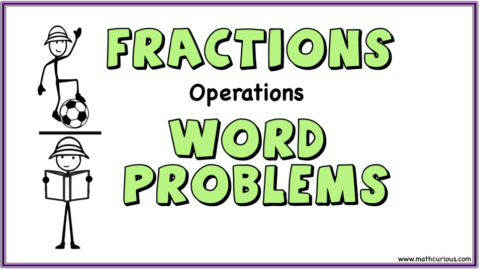 Fractions Operations Word problems